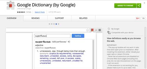 Google Dictionary (by Google)