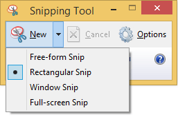 Using Snipping Tool (Recommended)