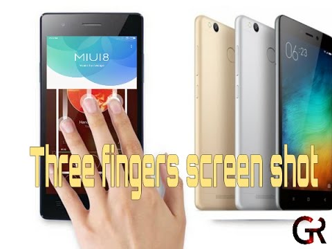 How to Activate 3 Finger Screenshot on Xiaomi nautical_mile a1