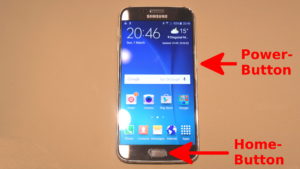 How to Capture or Screenshot of Samsung Galaxy S6 / S6 Edge