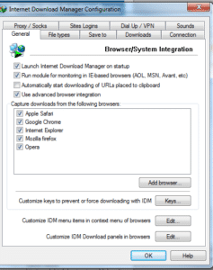 integrate idm with mozilla firefox browser