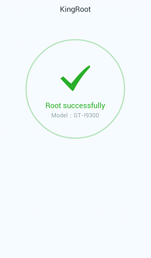 Root successfully