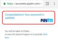 How To Change / Reset Paytm Account Password (Forget Paytm Password) 11