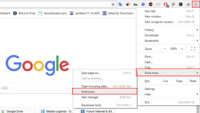 How to open a blocked site on Google Chrome