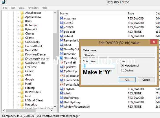 how to register idm with fake serial number