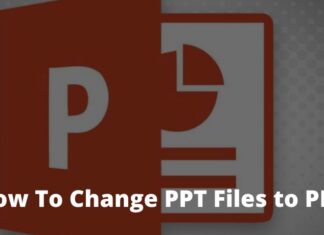How To Change PPT Files to PDF