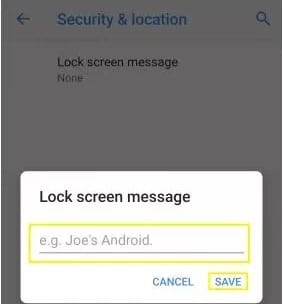 Essy Ways To Add Text on Android Lock Screen