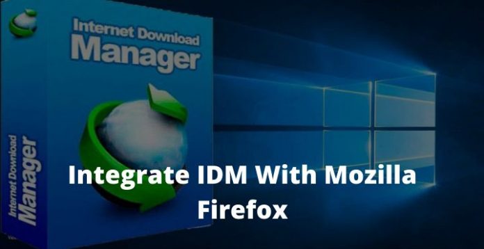 Как интегрировать idm в mozilla firefox