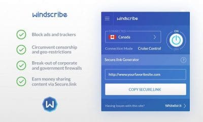 windscribe not connecting