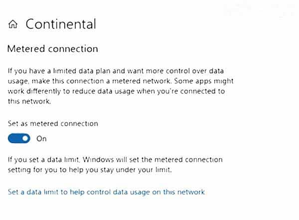 Provides Connection Limits