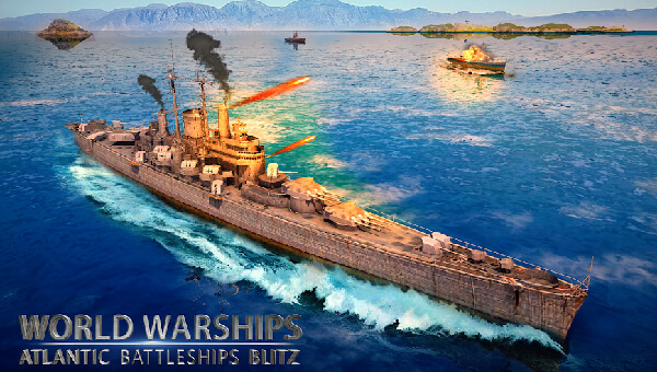 World Warships Atlantic Battleships Blitz