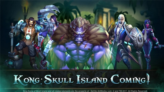 MOBA Legends Kong Skull Island