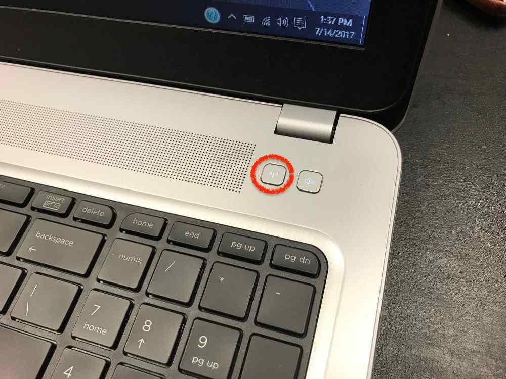 wifi disappeared on laptop