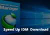 How to Speed ​​Up IDM Download