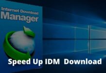 How to Speed ​​Up IDM Download