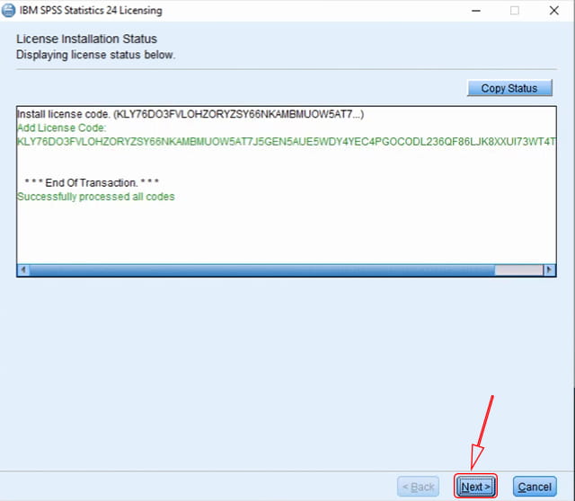 How to activate already installed SPSS 24