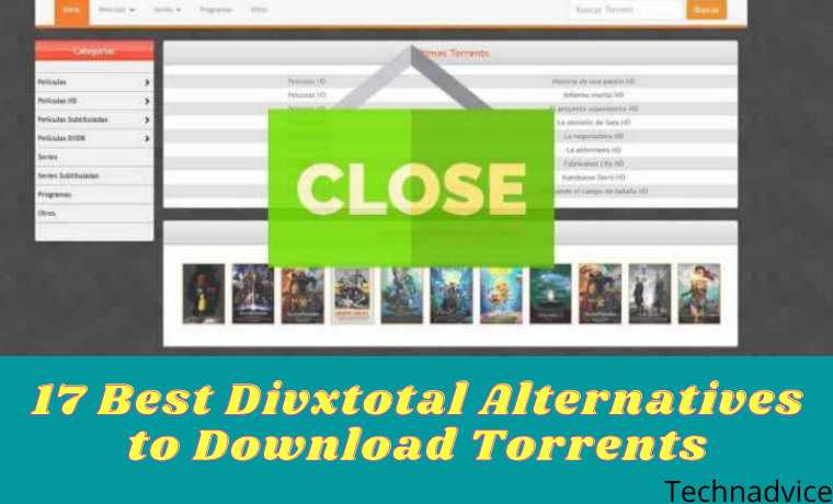 17 Best Divxtotal Alternatives to Download Torrents