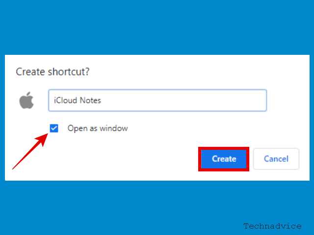 Give the shortcut a name as you wish