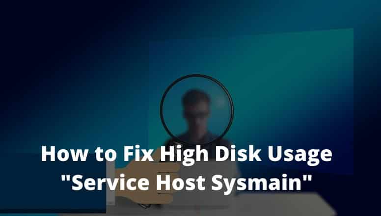 service host sysmain high memory usage