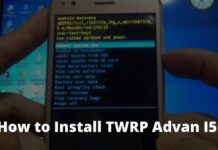 How to Install TWRP Advan I5C