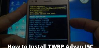 How to Install TWRP Advan I5C