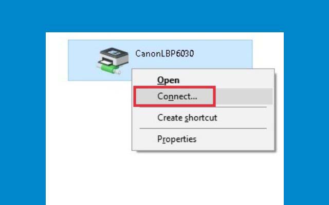 How to connect a printer via the IP Address in Windows 10