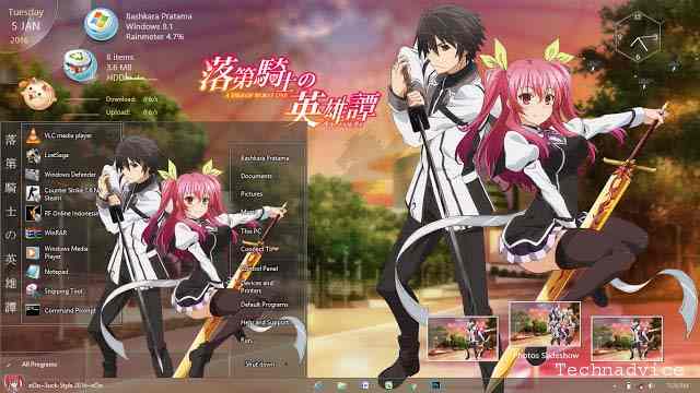 download tema anime untuk windows 10