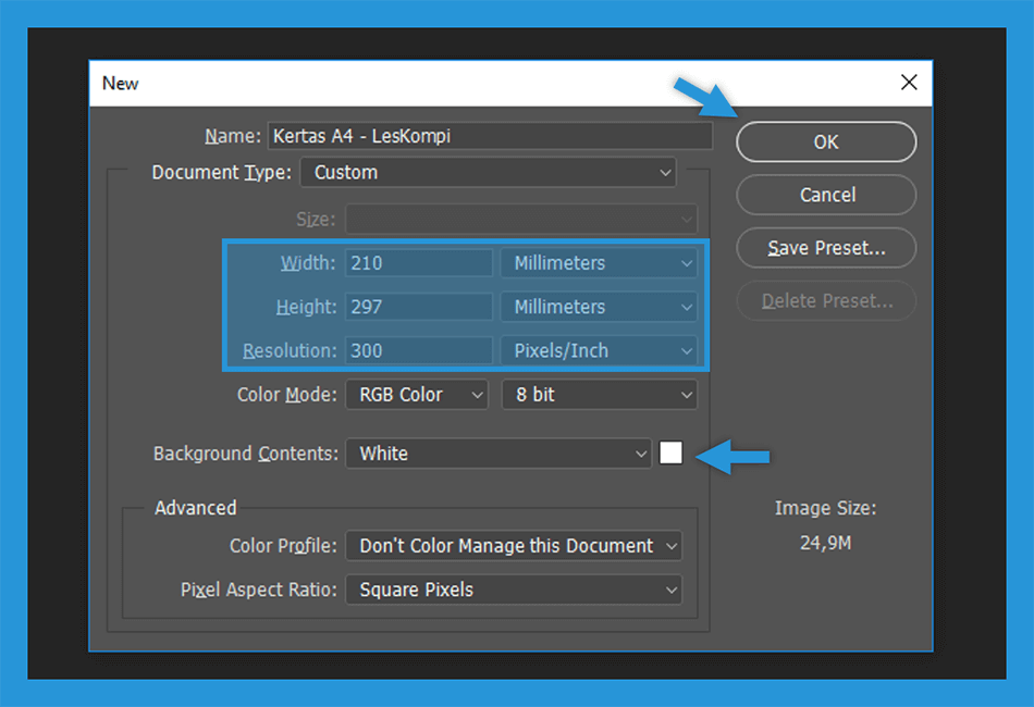 adobe photoshop download size