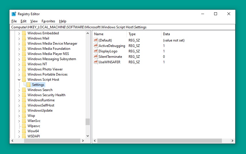 Windows script host запустить