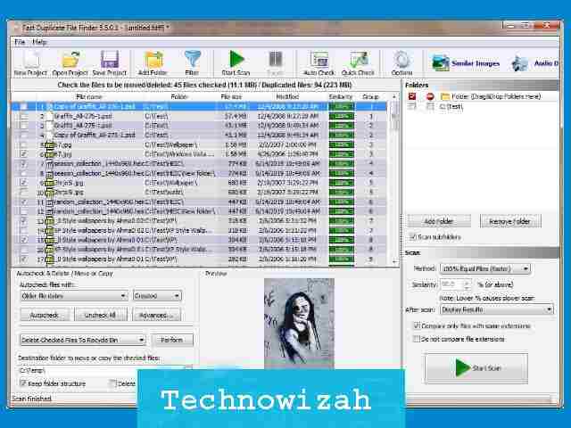 Fast Duplicate File Finder