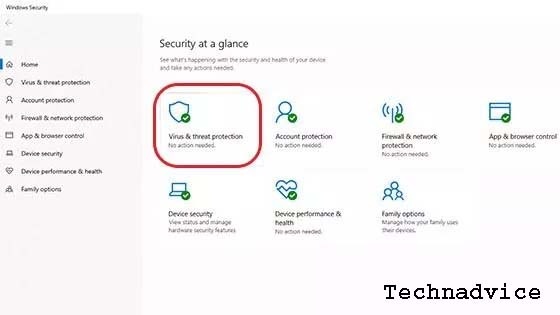 How to Turn Off Windows Defender in Security Center 2