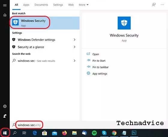 How to Turn Off Windows Defender in Security Center