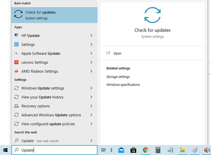 Install software via Windows Update