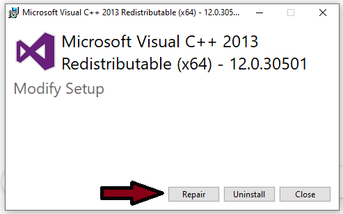 Microsoft Visual C ++ 2015 Redistributable
