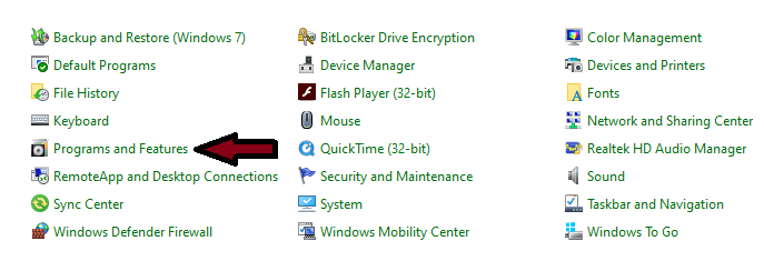 Repair Visual C ++ Redistributable for Visual Studio 2015 on your computer