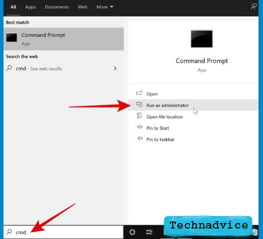 Reset network configuration via CMD