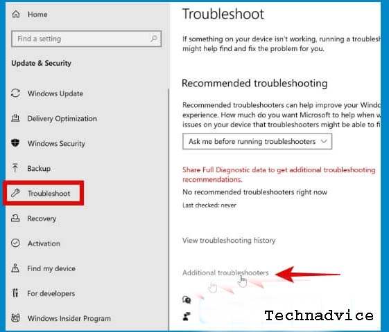 Run the Network Troubleshooter 1