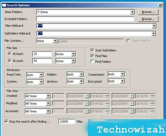 SearchMyFiles (Portable)