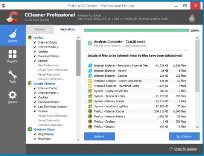 System Cleaner CCleaner