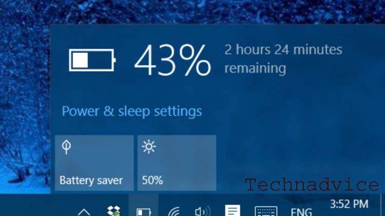 Using Windows 10 Slider