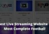 12 Best Live Streaming Website & Most Complete Football