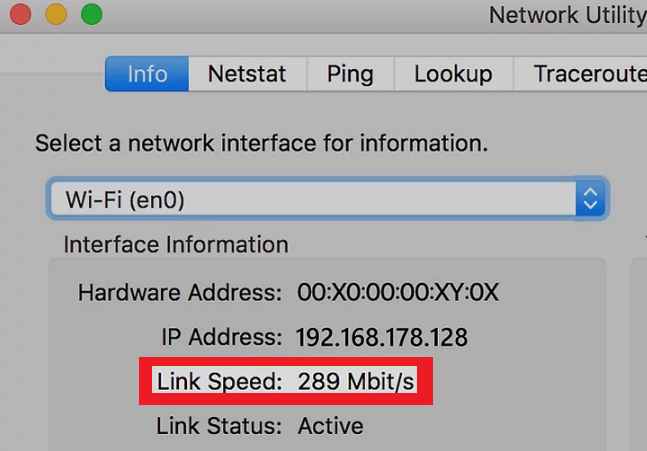 Checking Internet Speed on Mac