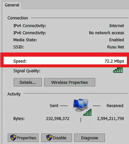 Checking Internet Speed on Windows