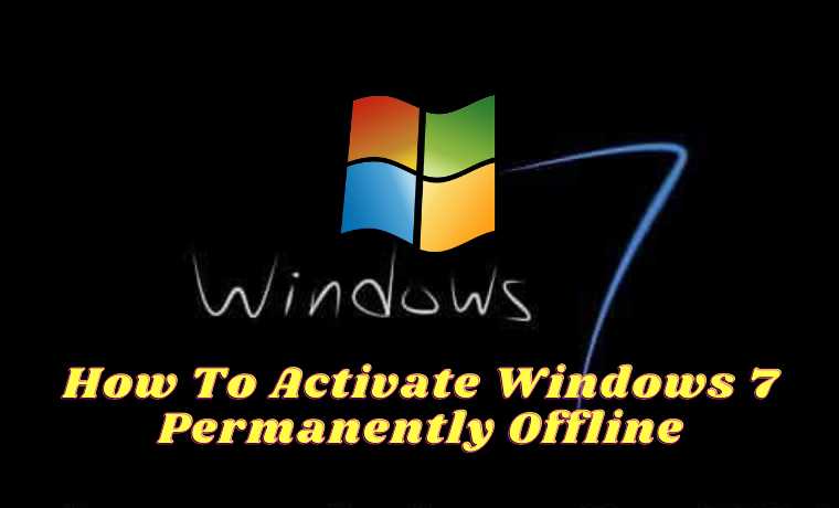  cum se activează Windows 7 permanent Offline 