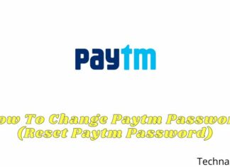 How To Change Paytm Password (Reset Paytm Password)