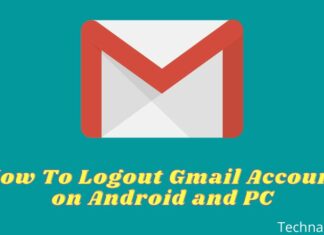 How To Logout Gmail Account on Android and PC