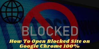 How To Open Blocked Site on Google Chrome 100% Working