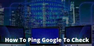 How To Ping Google To Check Internet Connectivity
