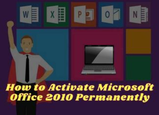 How to Activate Microsoft Office 2010 Permanently