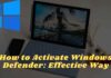 How to Activate Windows Defender